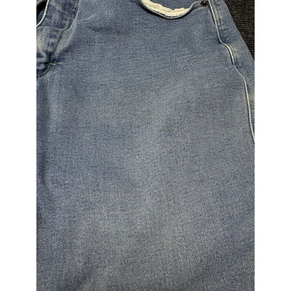 Bill Blass Sz 12 Tapered High Rise Mom Jeans Dark Wash Denim 30 Inseam VTG
